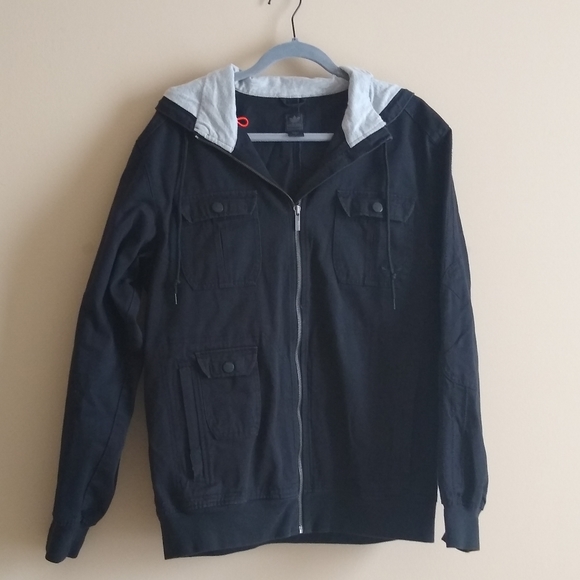 Adidas men's canvas field jacket, Small